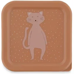 Trixie Baby Snackbox 3er Set Katze, Lunchbox, Orange, Braun