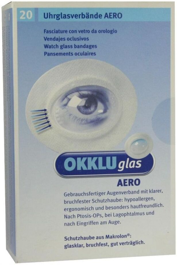 Okkluglas Aero Uhrglasverband