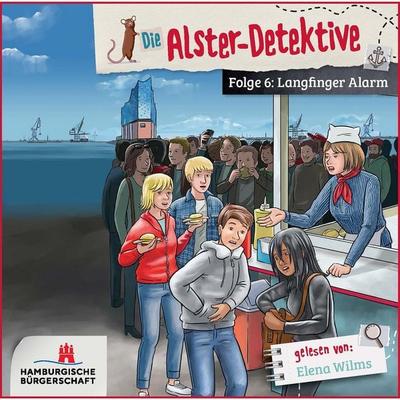 Alster-Detektive Folge 6 - Langfinger Alarm (Hörbuch ungekürzt) - Katrin Wiegand,Kai Schwind, Audio, 9783911421126