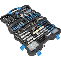 Karcher, Werkzeugkoffer, Werkzeugkoffer - 135-teiliges Werkzeugset aus Chrom Vanadium & Karbonstahl