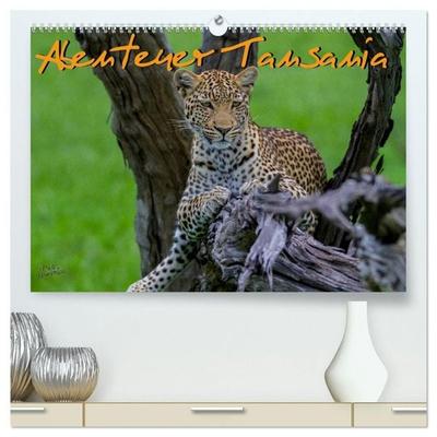 Abenteuer Tansania, Afrika (hochwertiger Premium Wandkalender 2027 DIN A2 quer), Kunstdruck in Hochglanz