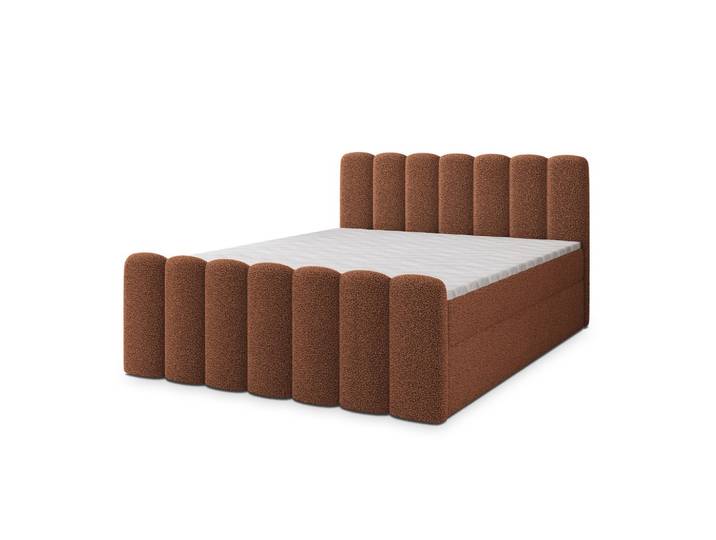 BOXBETT CELLA 160x200 cm mit Matratze und Topper - Kupferfarben