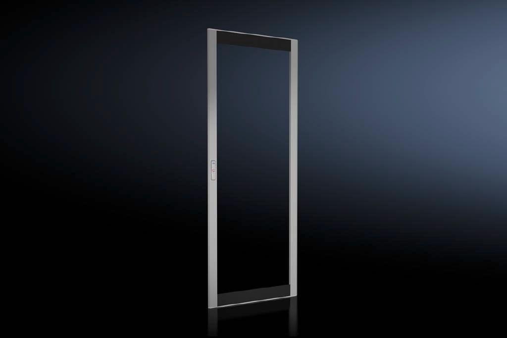 Rittal 8618.050, Tür, Aluminium, Schwarz, Grau, Transparent, 1 Stück(e)