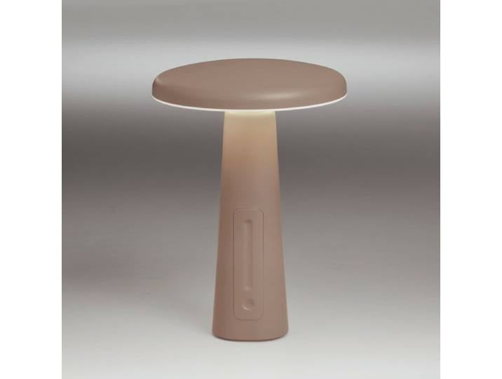 Lupia Licht Akku-Tischleuchte Mate - Taupe Minimalistisch, Moder