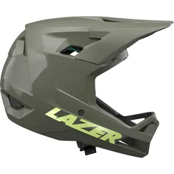 LAZER Helm Chase KinetiCore MTB/Downhill Moss Green (XL) 60-62 cm