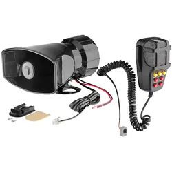 Carmotion Elektronische Sirene mit Megafon 7-Ton