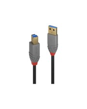 Lindy 2m USB 3.0 Typ A an B Kabel Anthra Line 5Gbit/s Digital/Daten 2 m (36742)