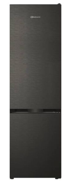 Bauknecht KGDNF20AMDBL 297 l / 118 l Kühl-Gefrierkombi freistehend NoFrost 118 kWh Jahr (Schwarz) 859991733860