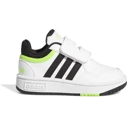 ADIDAS Kinder Hoops Schuh, Größe 22 in Weiß Weiß