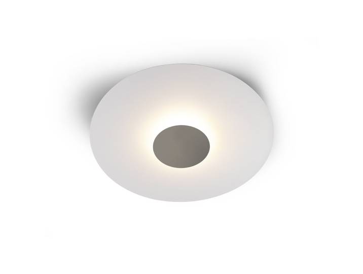 Bopp Deckenlampe Chio weiss Aluminium 1265 lm Dimmbar B 44 cm - LED - Lichtfarbe: Extra warmweiss- LED Energiesparlampe