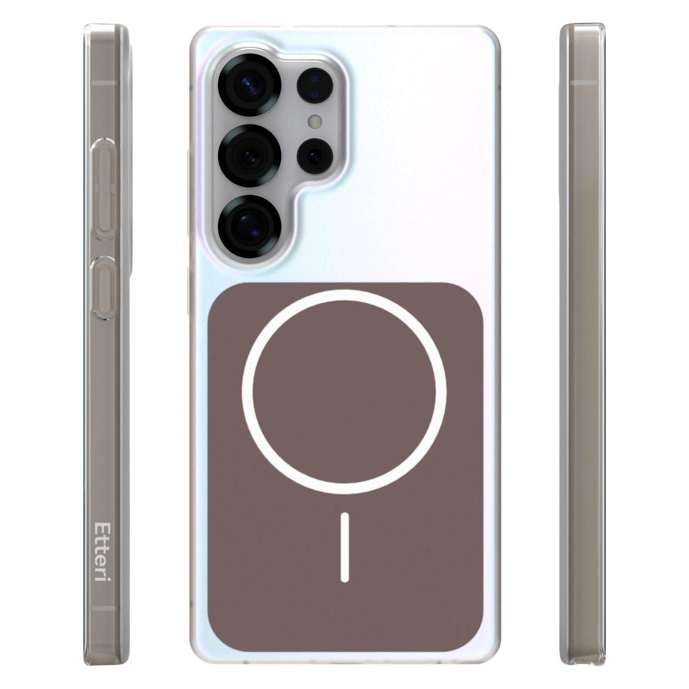 Etteri Hidden Pearl case for Samsung S25 Ultra brown (Samsung Galaxy S25 Ultra) (67252395)