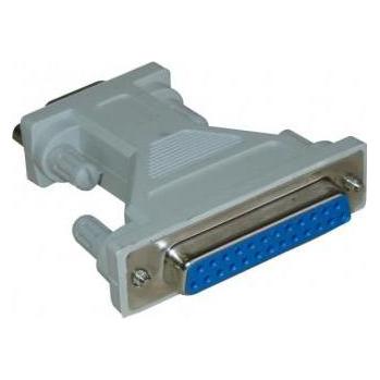 Logo Seriell Adapter, für Maus, DB9 männlich - DB25-Buchse, grau, 68011, EOL (38613606)