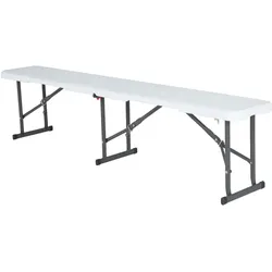 Lifetime Kunststoff Sitzbank 183x29