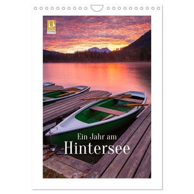 Ein Jahr am Hintersee (Wandkalender 2027 DIN A4 hoch), CALVENDO Monatskalender