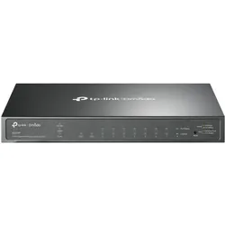 TP-Link Tl-Sg2210p (10 Ports), Netzwerk Switch, Schwarz
