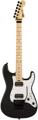 Charvel PM SC1 SRS HH FR MN Black Schwarz Hochglanz