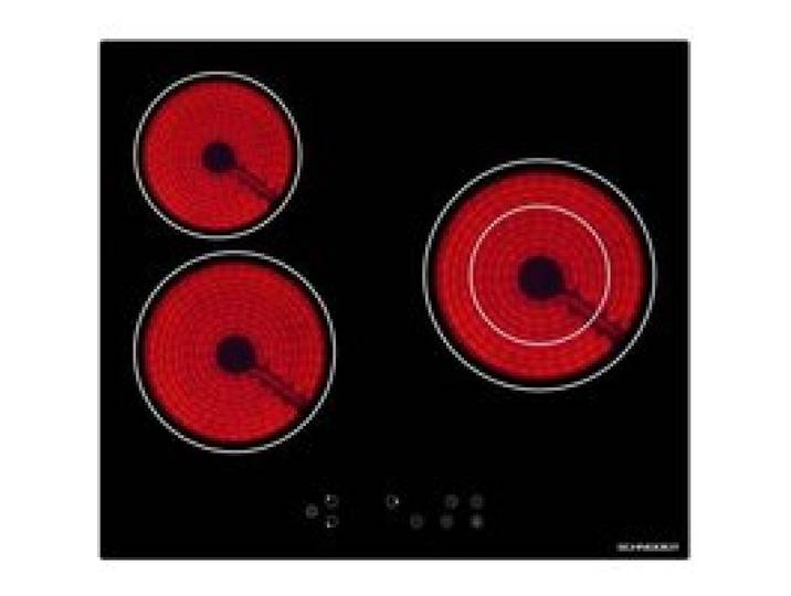 Plaque Vitrocéramique SCHNEIDER STV603 - 3 Foyers - 5200 Watts - Touches Sensitives - Minuterie