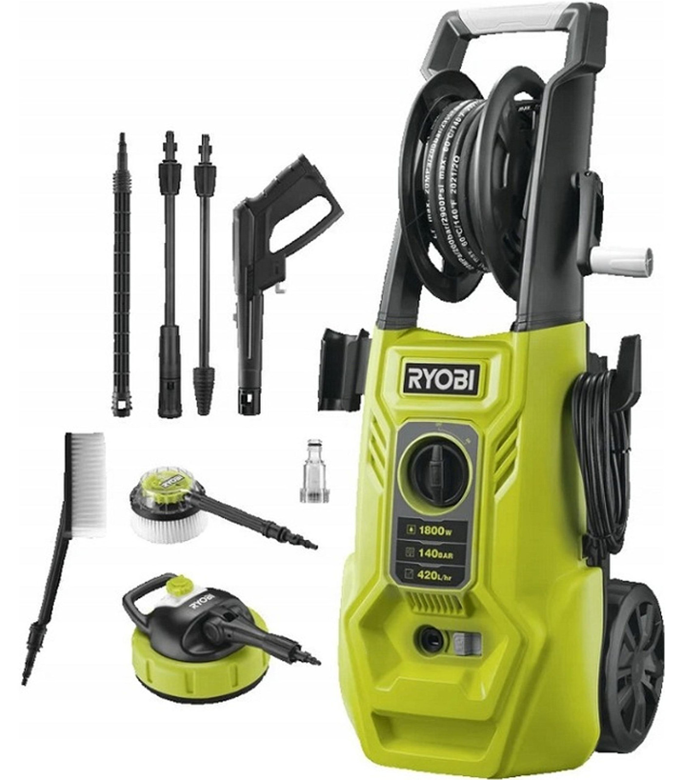 Ryobi RY140PWA-P Hogedrukreiniger