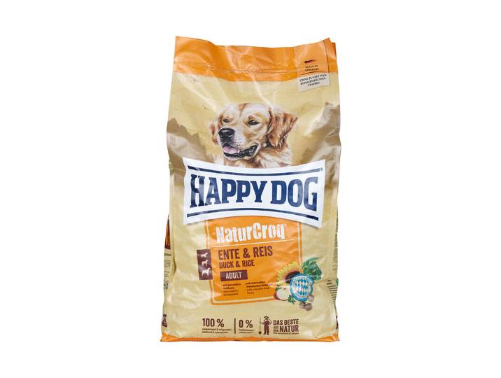 HappyDog NaturCroqEnte + Reis 11kg