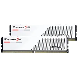 G.Skill Ripjaws S5 Intel 32GB (2x 16GB) Kit 6000 MHz weiß