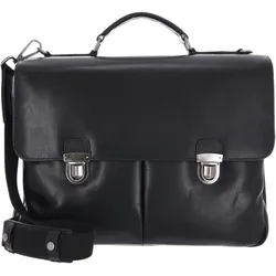 Leonhard Heyden Roma Briefcase 3 Compartments (14.57"), Notebooktasche, Schwarz