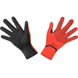 GORE WEAR GORE® C3 GORE-TEX INFINIUMTM Stretch Mid Handschuhe, Größe 9 in Orange Orange