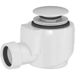 Badewannenablaufgarnitur DN40, Click-Clack-System, mattweiß POLYSAN 71714W