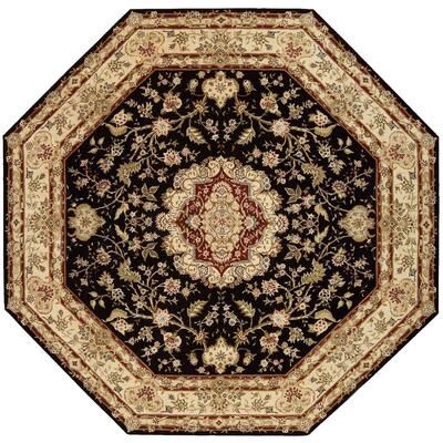 Nourison Hand-tufted Traditional Persian Wool Silk Area Rug