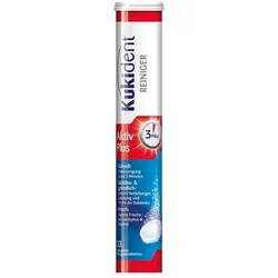 Kukident Aktiv Plus Gebissreiniger Tabs 33 St
