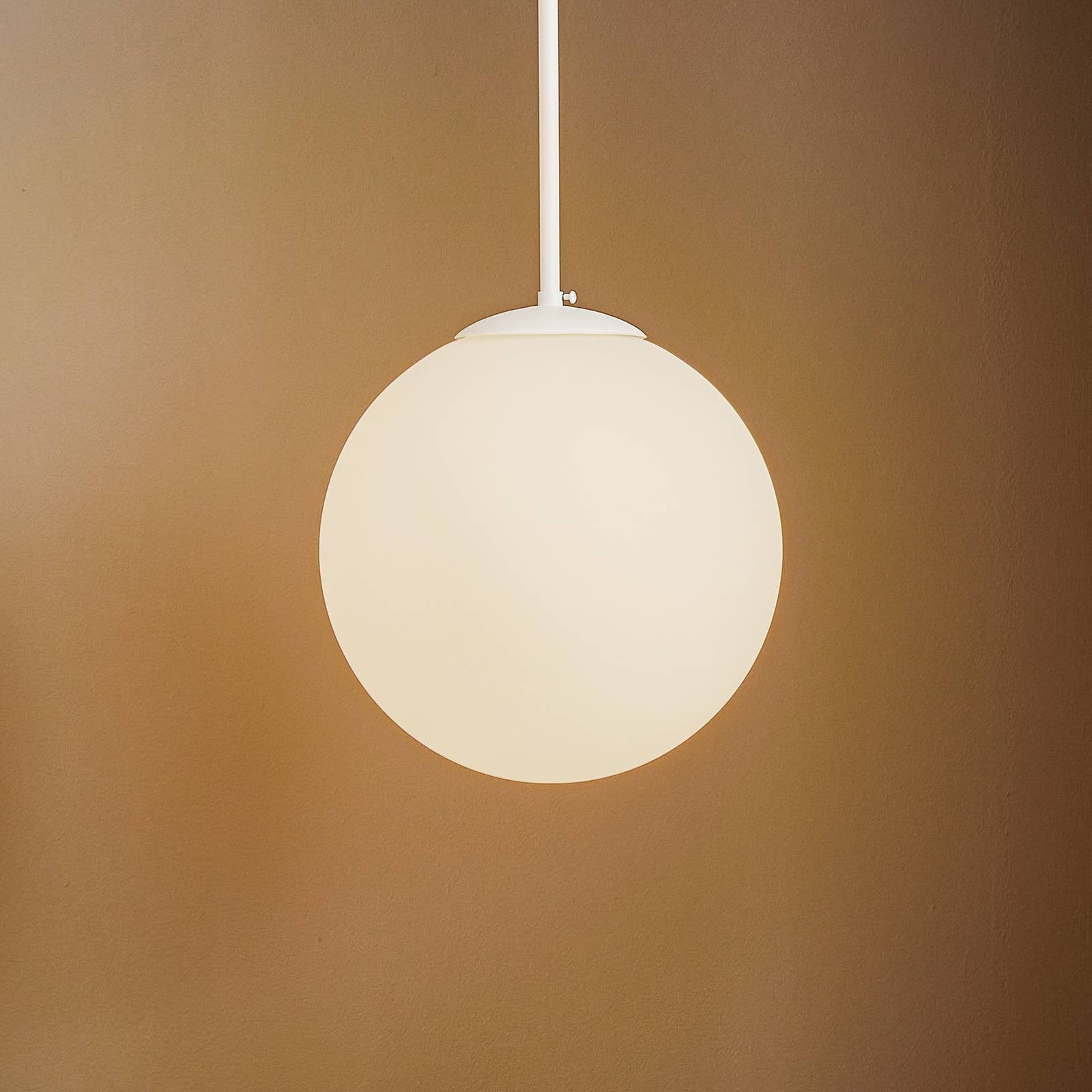 Aldex Dione Hanglamp - Modern Glas - Wit - Dimbaar