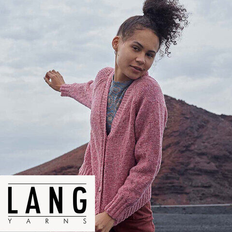 Strickanleitung – Jacke "Walburga" aus Lang Yarns Donegal Tweed+