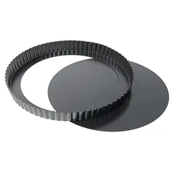 Contacto Tortenbodenform 28 cm, aus PTFE antihaft-beschichtetem Stahlblech