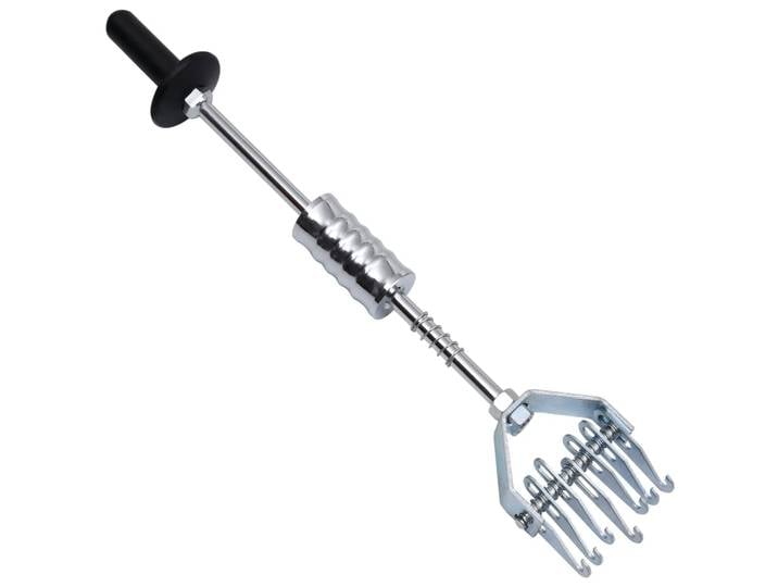 Vidaxl – Marteau À Inertie 65 Cm – Acier Au Carbone Anticorrosion – Griffe D'Extraction 7 Doigts – Pour Réparation Carrosserie