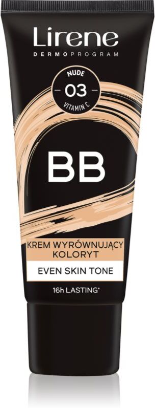 Lirene BB hydrating BB cream shade 03 Nude 30 ml