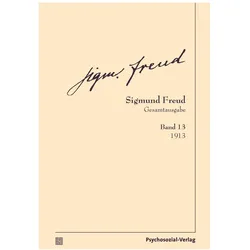 Gesamtausgabe (SFG), Band 13, Fachbücher von Sigmund Freud
