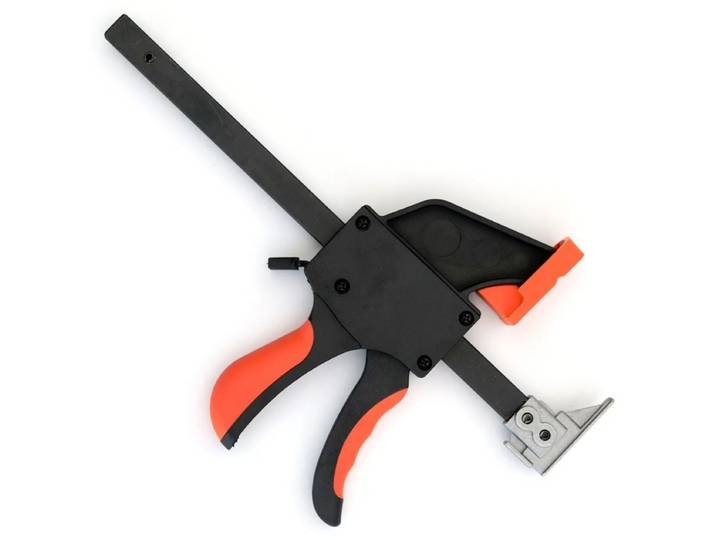 Pince de rail de guidage spéciale pour le travail du bois, outil rapide, pince à force réglable manuelle robuste pour planche de bois, compression