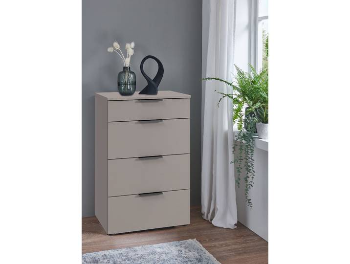 Nachtkommode Level36 54 x 84cm Grau/Saharagrau