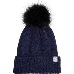 Röhnisch Mütze Pom Braid, navy