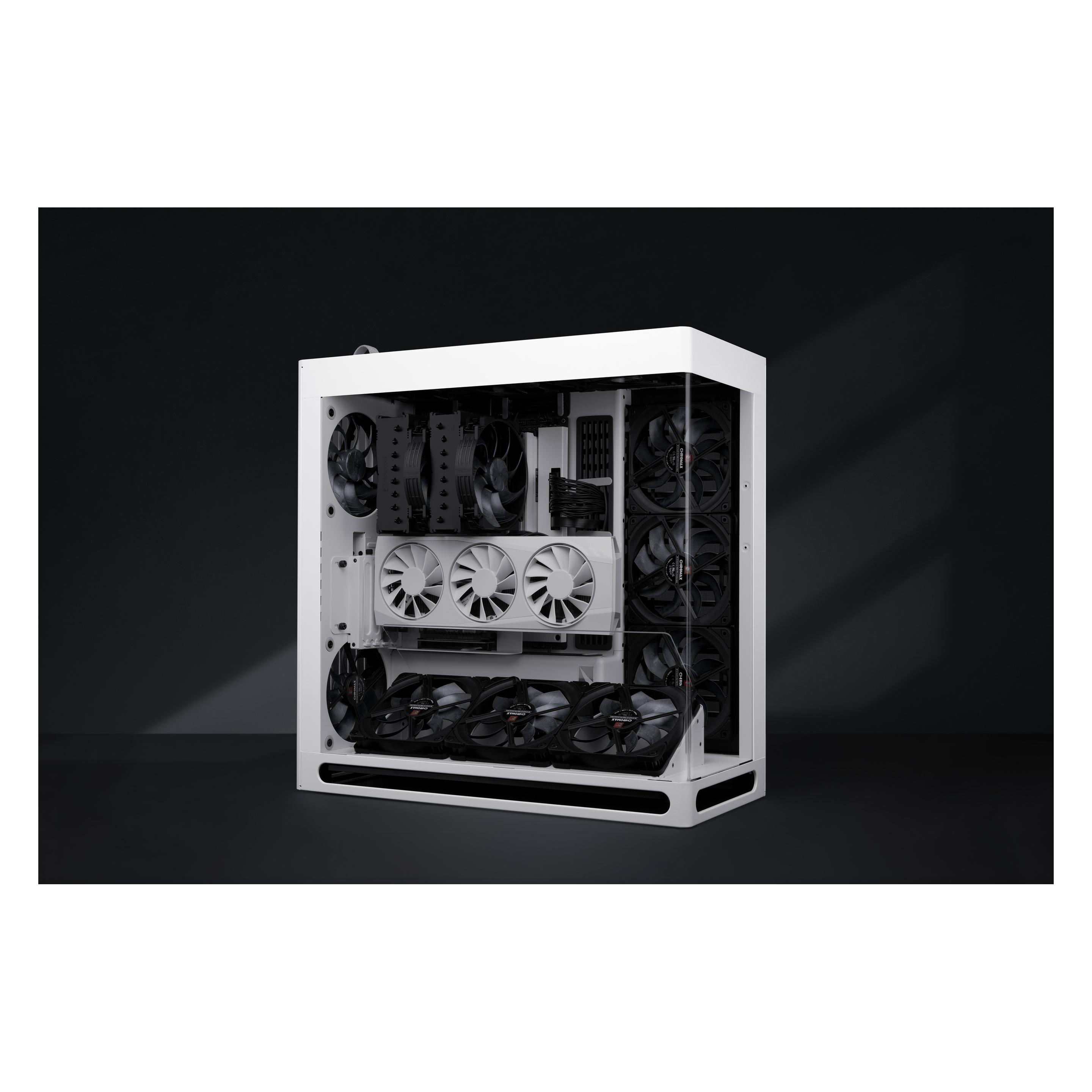 Noctua NF-A14x25 G2 PWM Sx2-PP chromax.black Gehuselfter 140 mm (2 Stck) (140 mm, 2x) (NF-A14x25 G2 PWM Sx2-PP chromax.black)