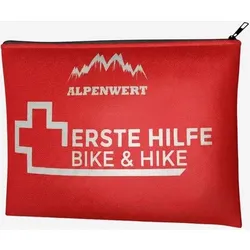ALPENWERT Erste Hilfe Set, Größe Einheitsgröße in Rot Rot