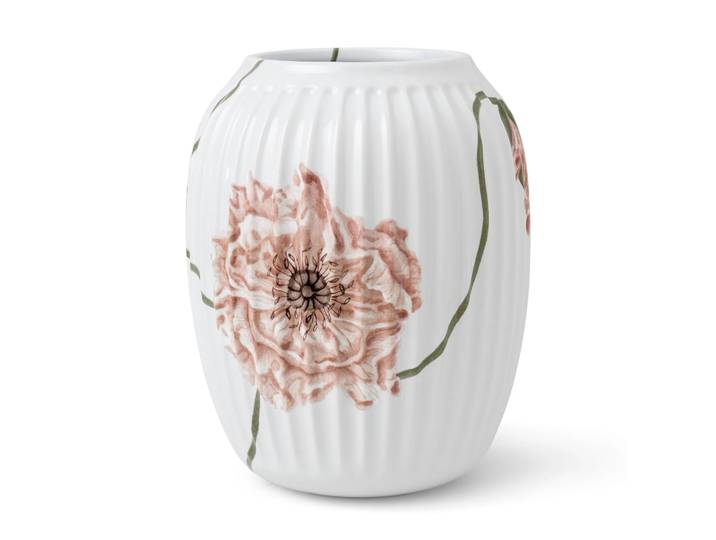 Kähler Vase Hammershøi Poppy 21 cm Blanc