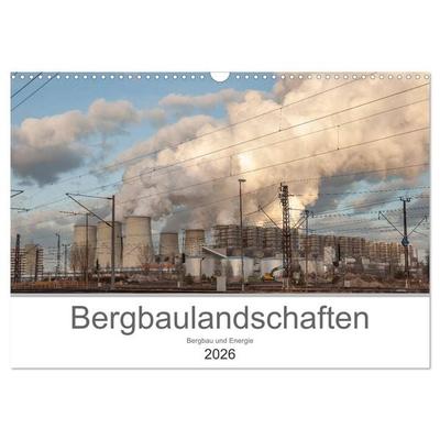 Bergbaulandschaften (Wandkalender 2026 DIN A3 quer), CALVENDO Monatskalender