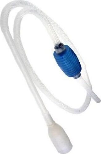 SUNSUN POMPA ASPIRATORE MANUALE SIFONE ASPIRA RIFIUTI PER PULIZIA ACQUARIO GHIAIA