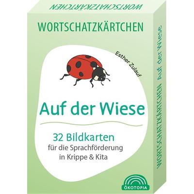 Wortschatzkärtchen: Auf der Wiese, Gebundene Ausgabe von Esther Zulauf, Klett Kita GmbH, 978-3-96046-339-9
