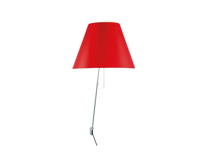 Luceplan Costanza D13 a Wandleuchte Primary red