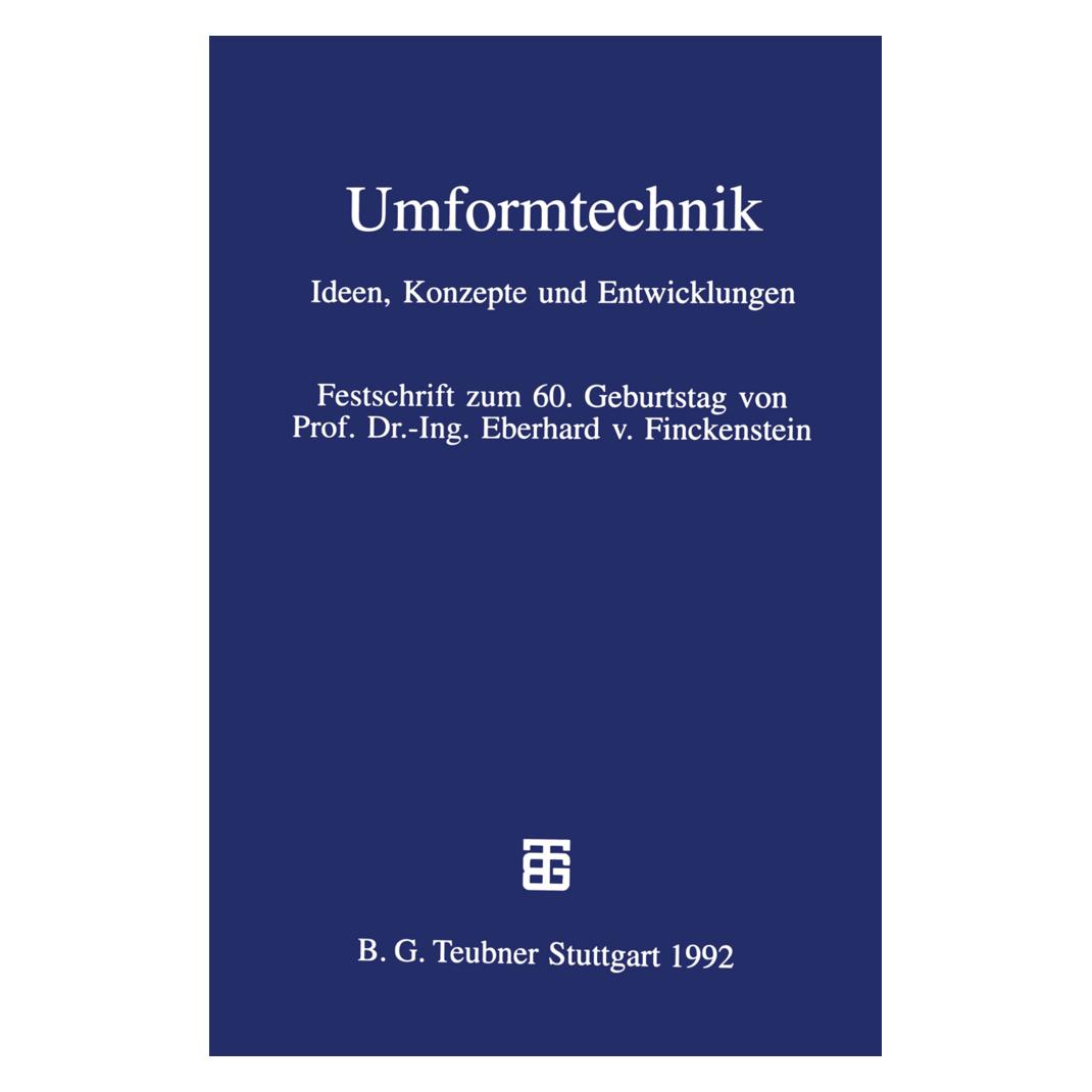 Vieweg+Teubner Umformtechnik (Deutsch, Softcover, Matthias Kleiner, Robert Schilling) (55555859)