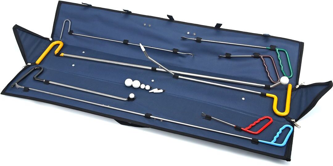 HBM 8-teiliges Ausbeulstangen Set / Ausbeulen ohne Lackieren