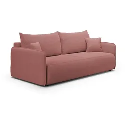 SOFA Claudio 3 Sitzplätze Rose