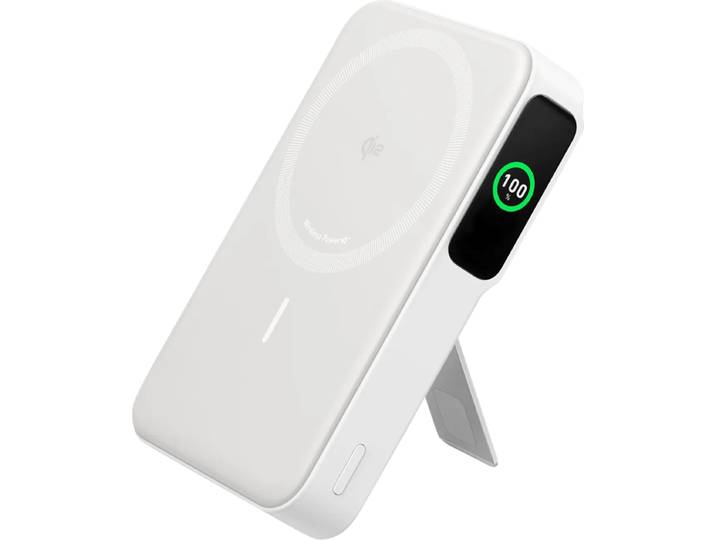 Anker Draadloze Powerbank met MagSafe en Qi2 Magneet 10.000 mAh met Snelladen Wit