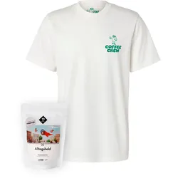 Tchibo - Kaffee-Geschenkset "Coffee Shirt" - 1 x 250 g Omni-Roast Ganze Bohne und Coffee Crew T-Shirt - Intensität: 5/6